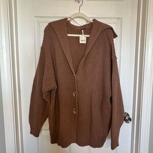 NWT Free People Swim Too Deep Cardi